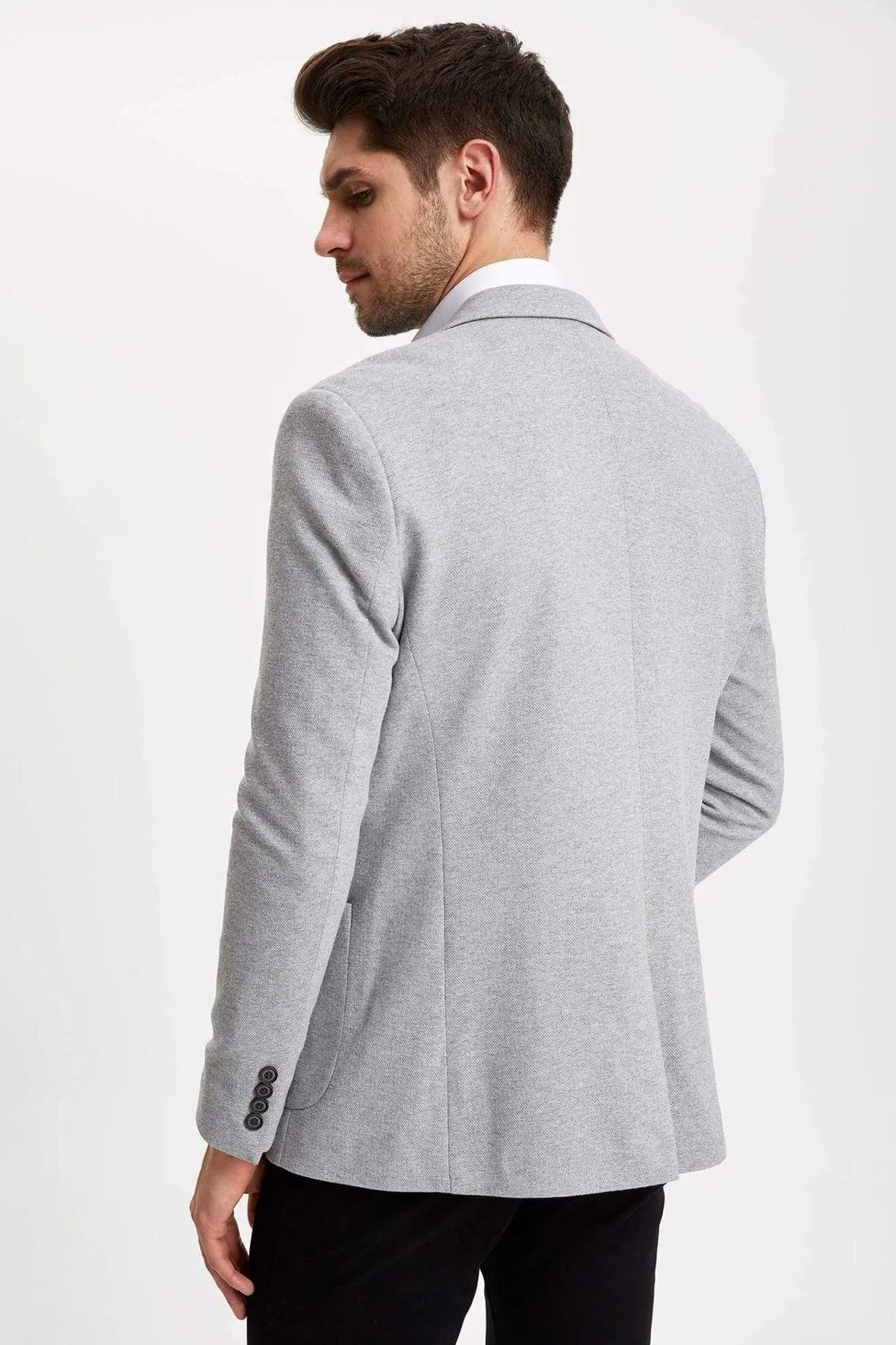 11761 Grey Mens Blazer Jacket