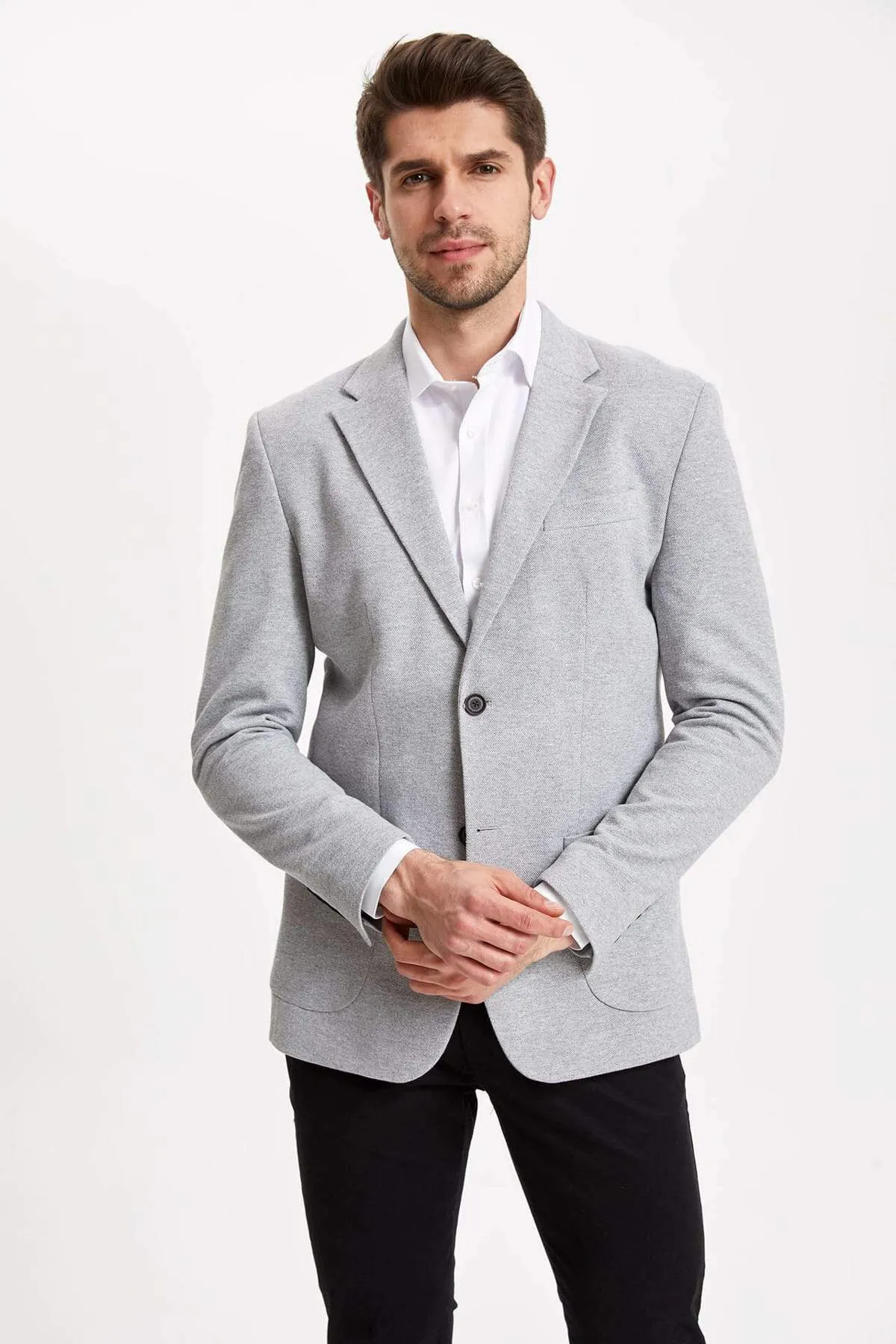 11761 Grey Mens Blazer Jacket