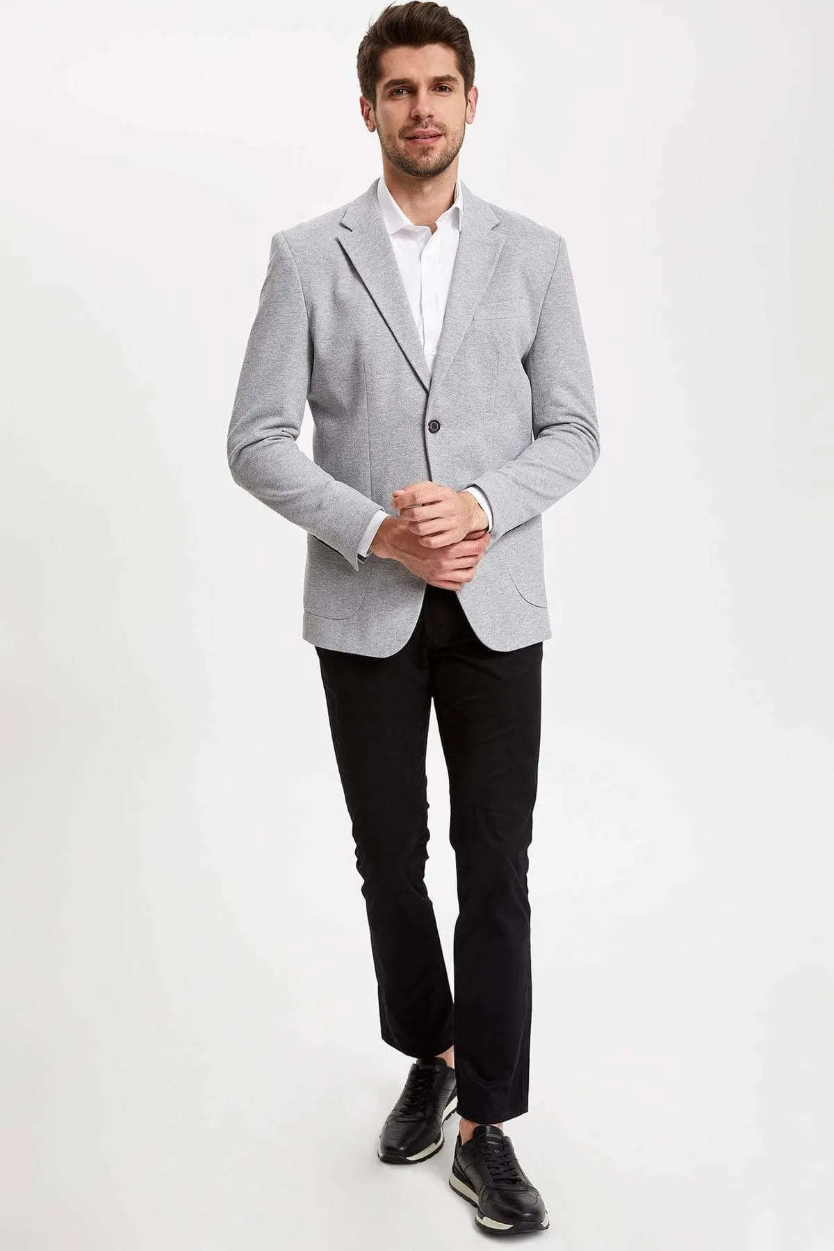 11761 Grey Mens Blazer Jacket