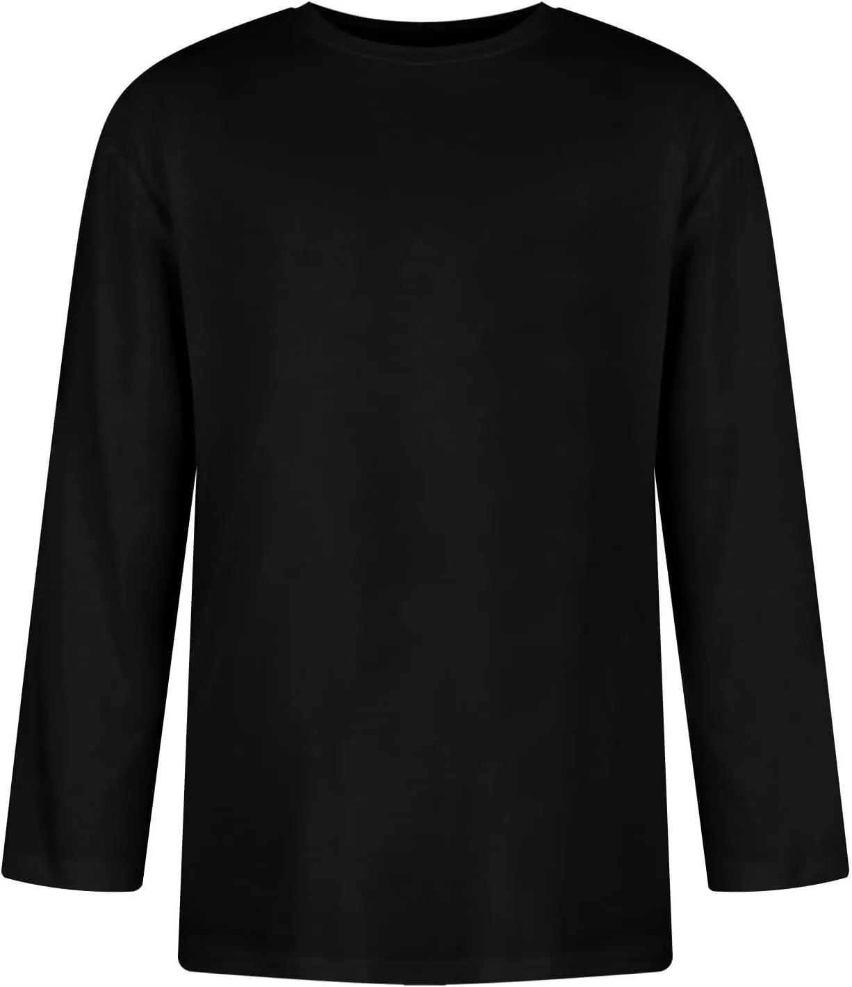 3/4 Sleeve Shirt for Men Solid Color Crew Neck Baseball T-Shirts Three Quarter Sleeve T Shirts Summer Casual Tees