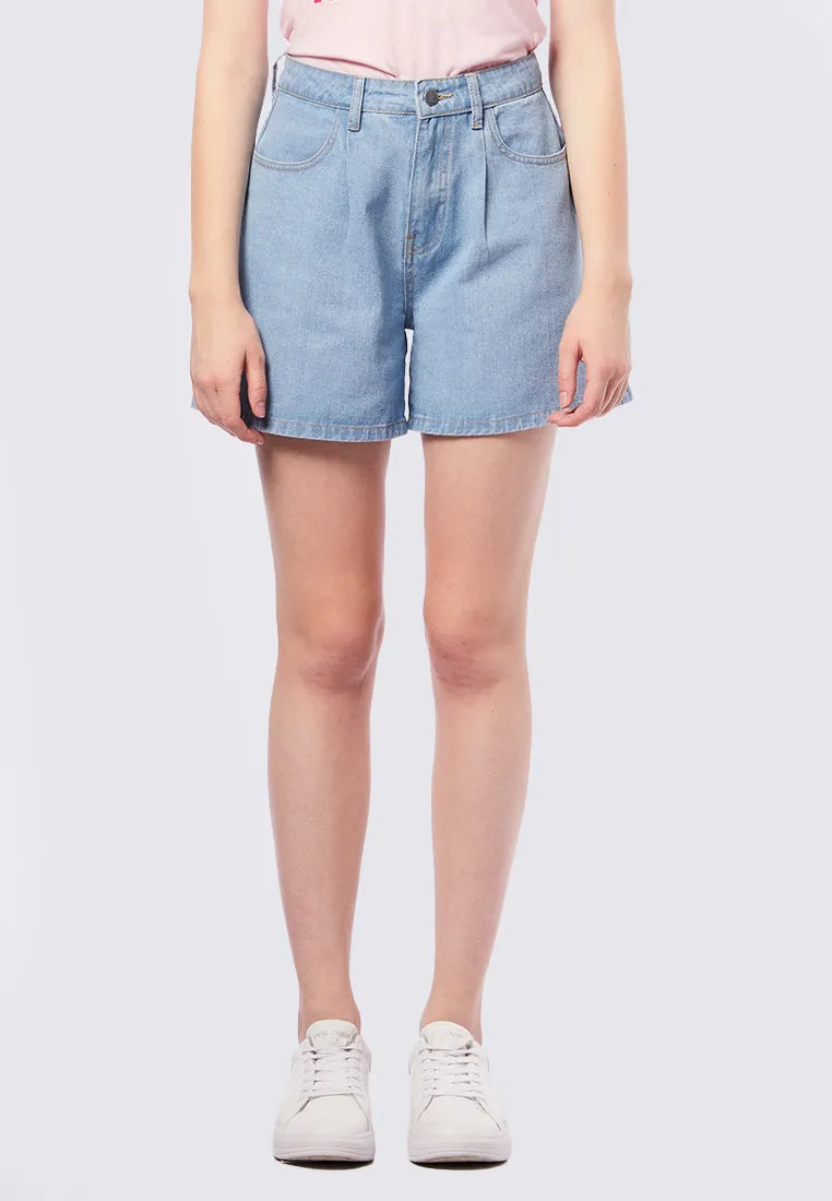 A-line Denim Shorts