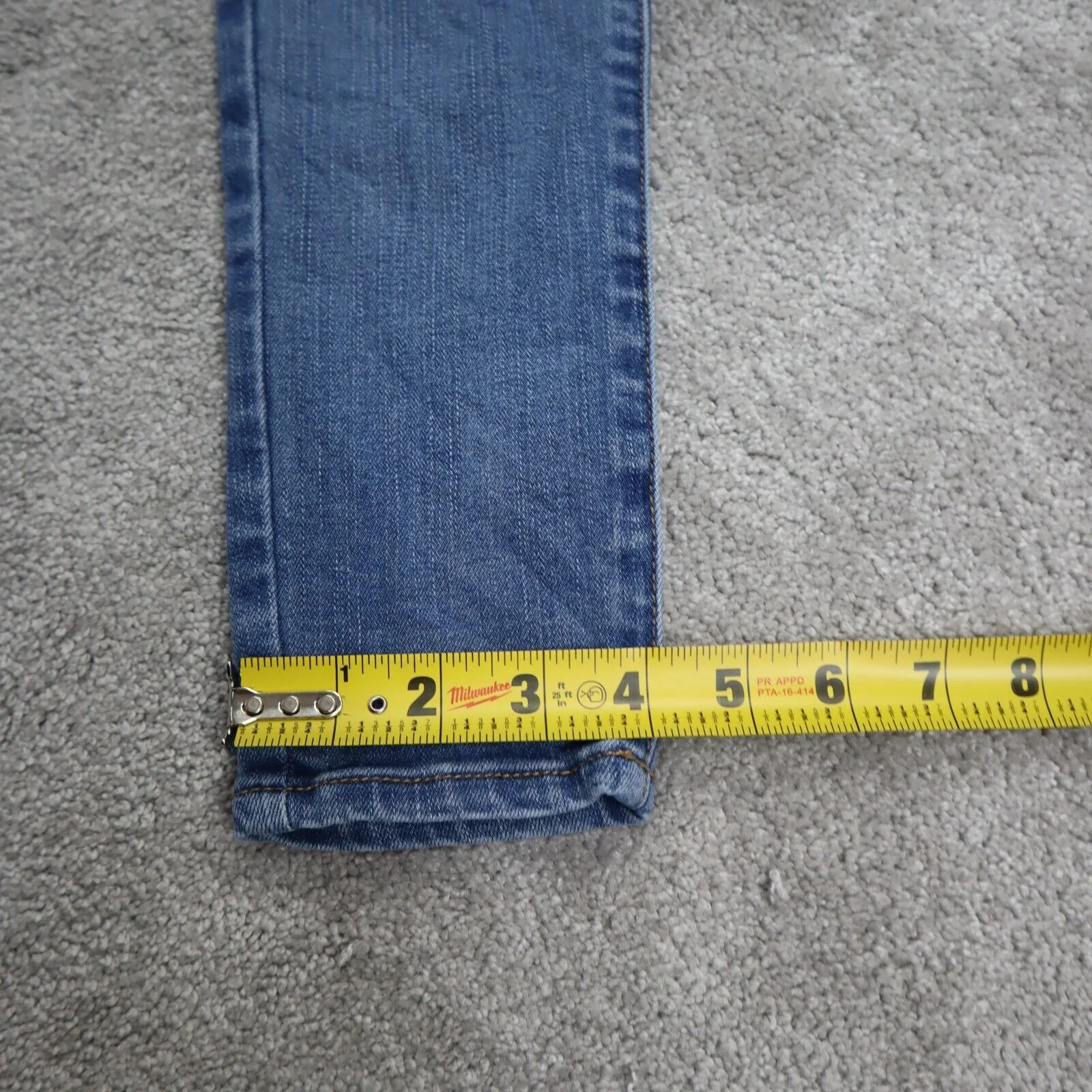 American Eagle Outfitter Womens Super Stretch Jeggings Jeans Blue Size 2 Long