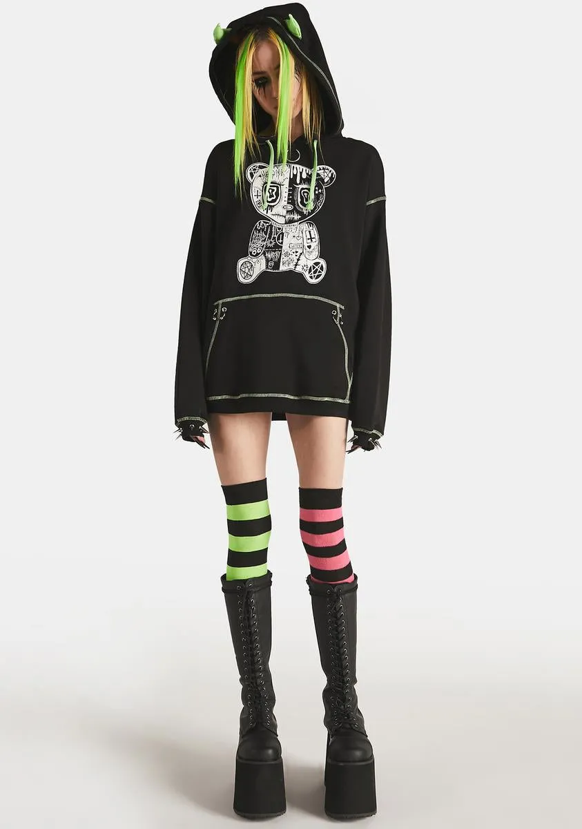 Bad Bearz Graphic Hoodie
