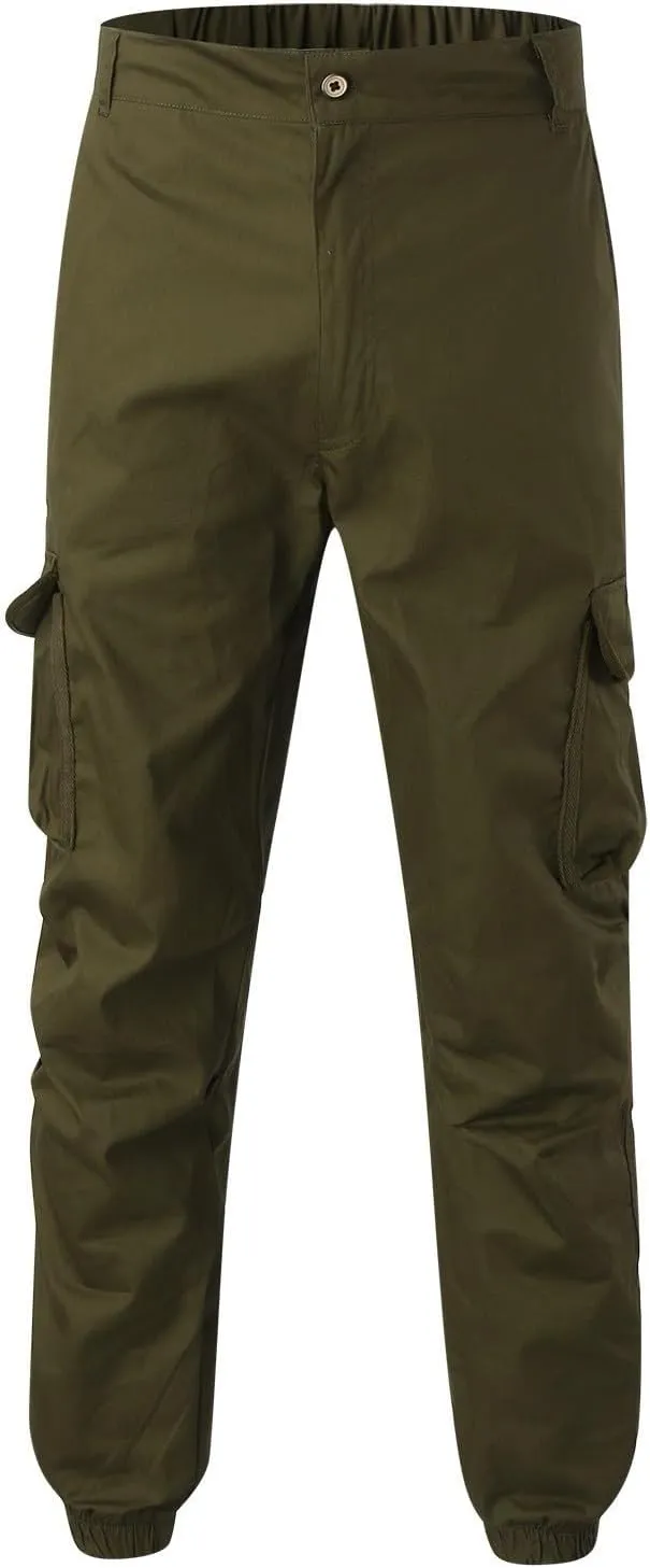 Baggy Jeans Men Winter High Street Fashion Leisure Loose Sports Running Solid Color Lace Up Pants Sweater Pants para