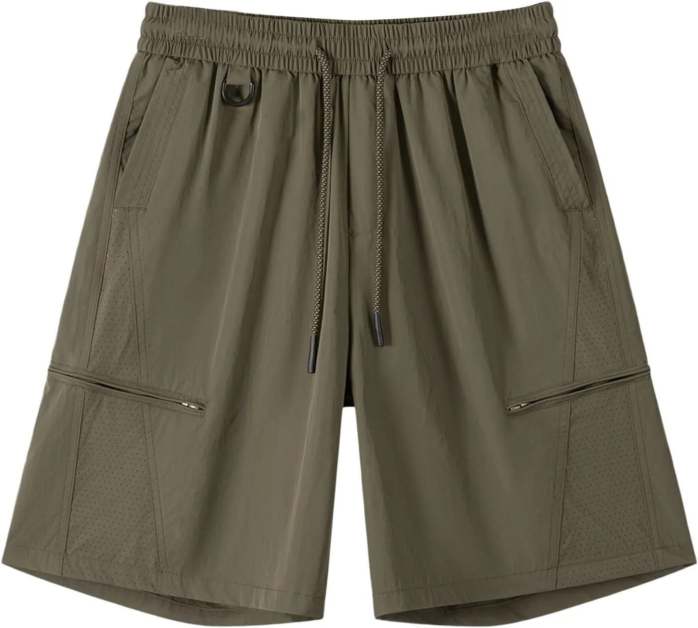 Bicycle Shorts for Men Flare Adjustable Embroidered Button Little Sun Athletic Shorts for Men Loose Exposed Women