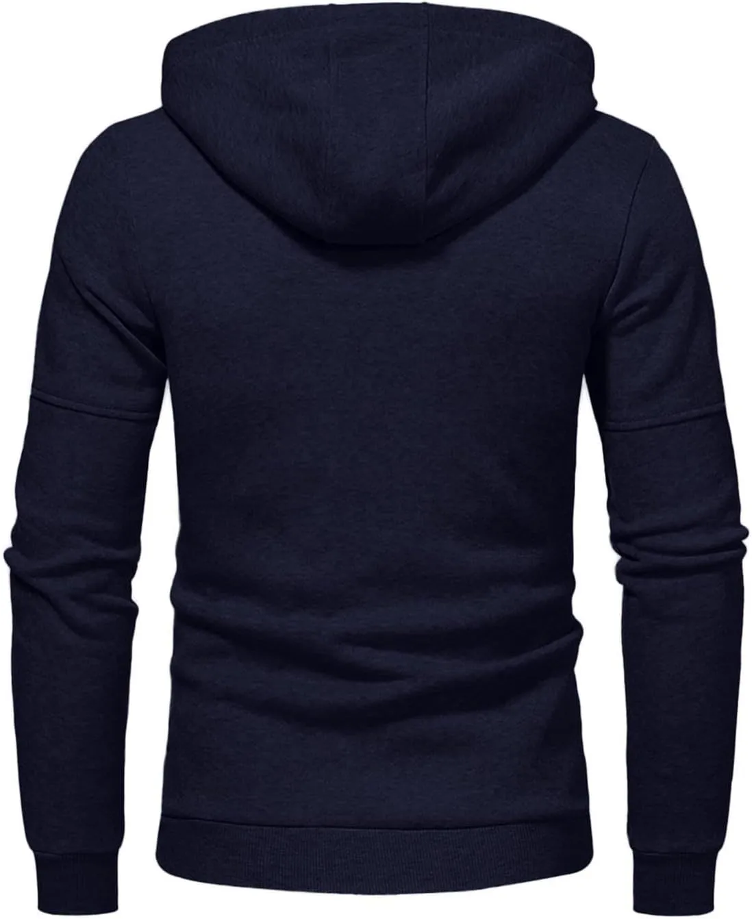 BIFUTON Hoodies for Men Zip Up, Mens Slim Fit Comfortable Casual Jogging Hoodie with Pockets Long Sleeve Full-Zip Sweatshirts