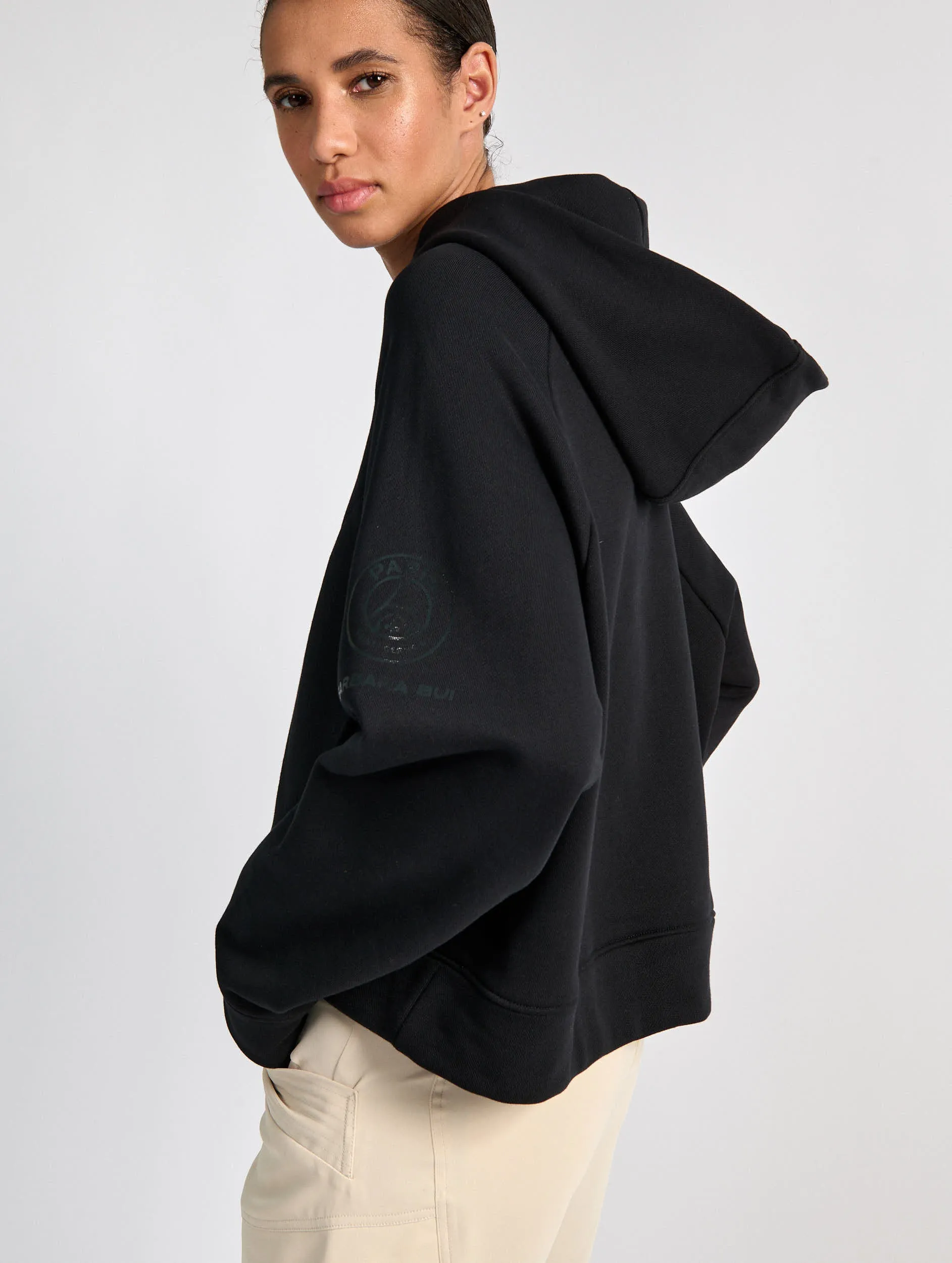 Black hoodie - Barbara Bui x PSG