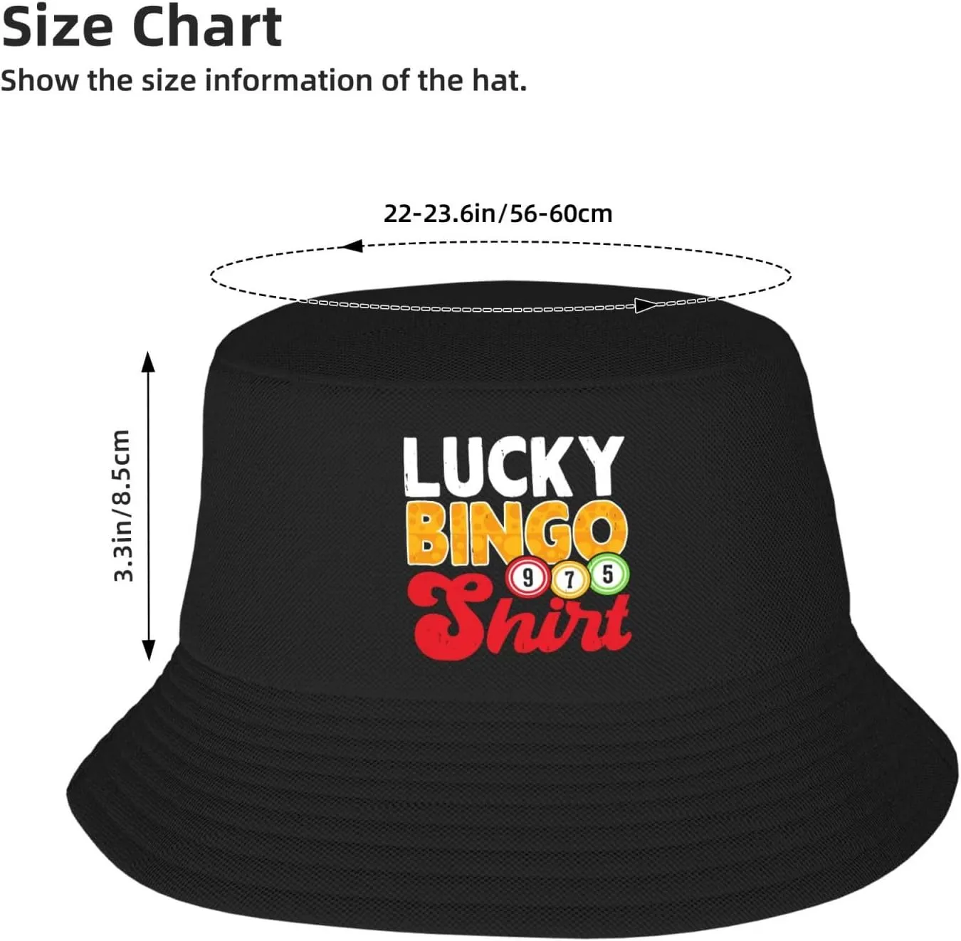 Bucket Hats Fashion Sun Cap Packable Outdoor Fisherman Hat for Women and Men World's Coolest Bingo Caller Bucket Hats