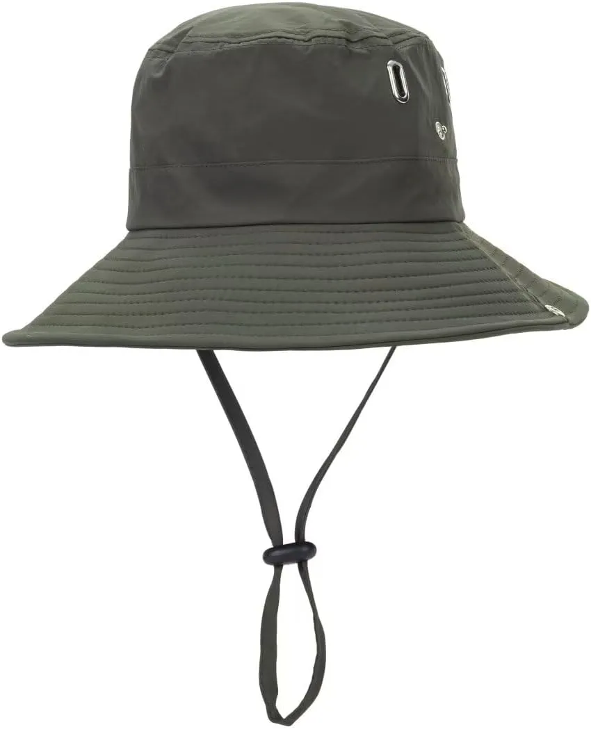 Bucket-Hats Sun-Protection Wide-Brim for Men - Beach-Sun-Hat Lightweight with Square-Shaped Metal Vents for Fishing,Travel