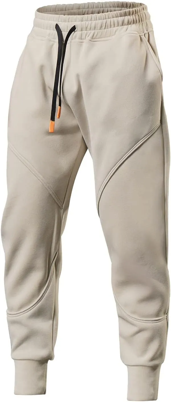 Cargo Pants for Men Relaxed Fit Mens Cargo Pants Fleece Lined with Pockets Cargo Pants for Men Lightweight Sweatpants