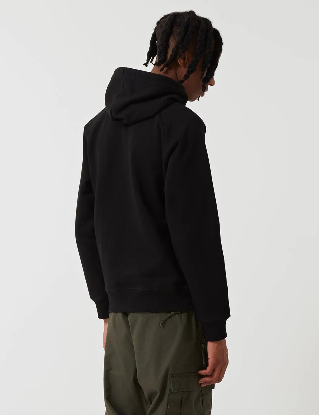 Carhartt-WIP Chase Hooded Sweatshirt - Black