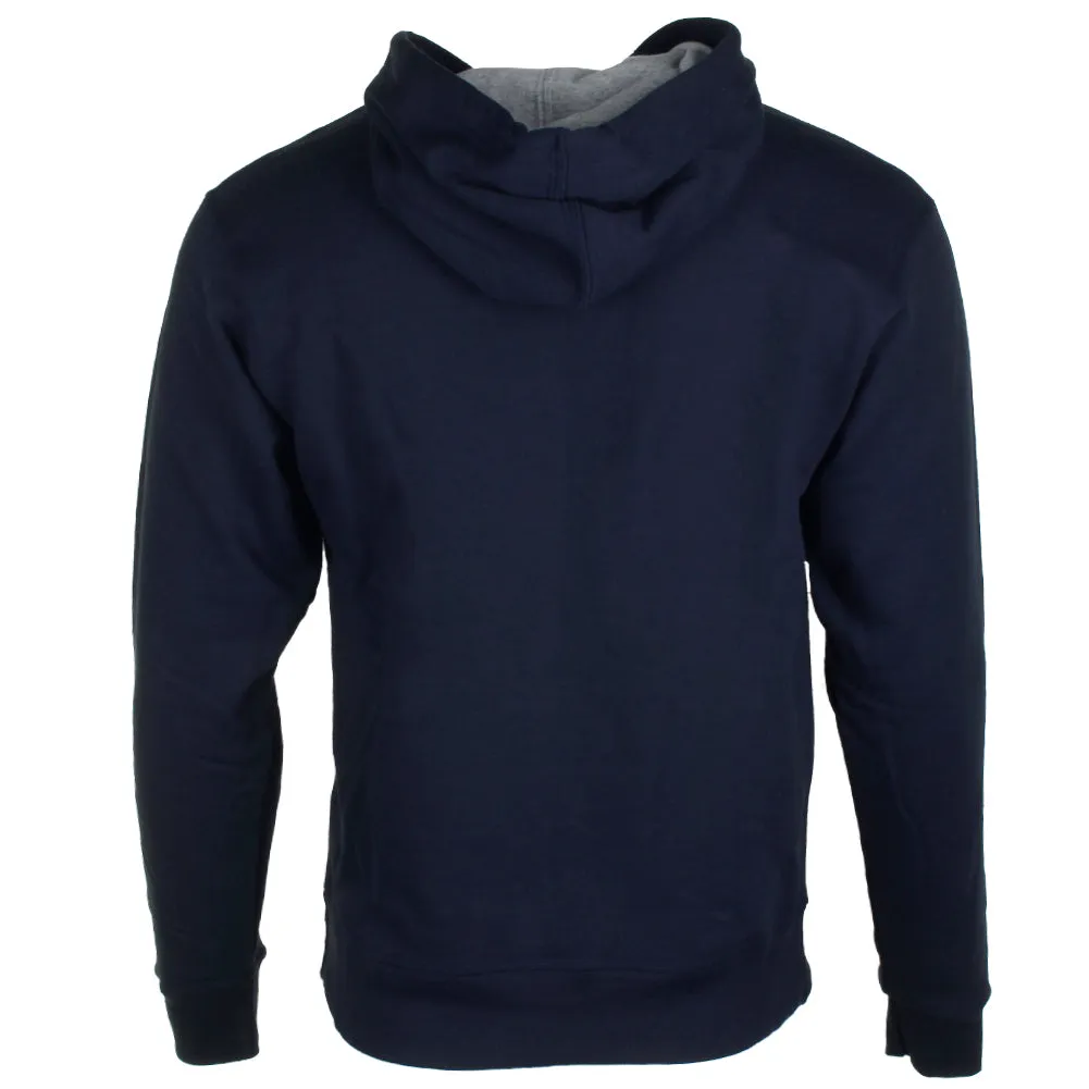 Champion Men's Pullover Hoodie Long Sleeve Powerblend Script Logo Sweatshirt