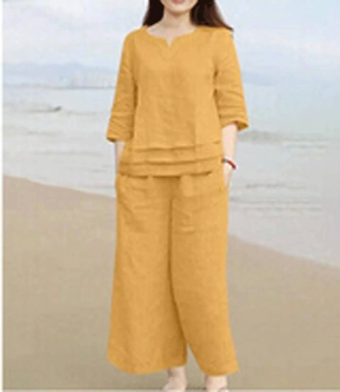 CHARTOU Women's Two Piece Outfit Long Sleeve Pullover Lounge Sweater Drawstring Shorts Rib Striped Knit Sets