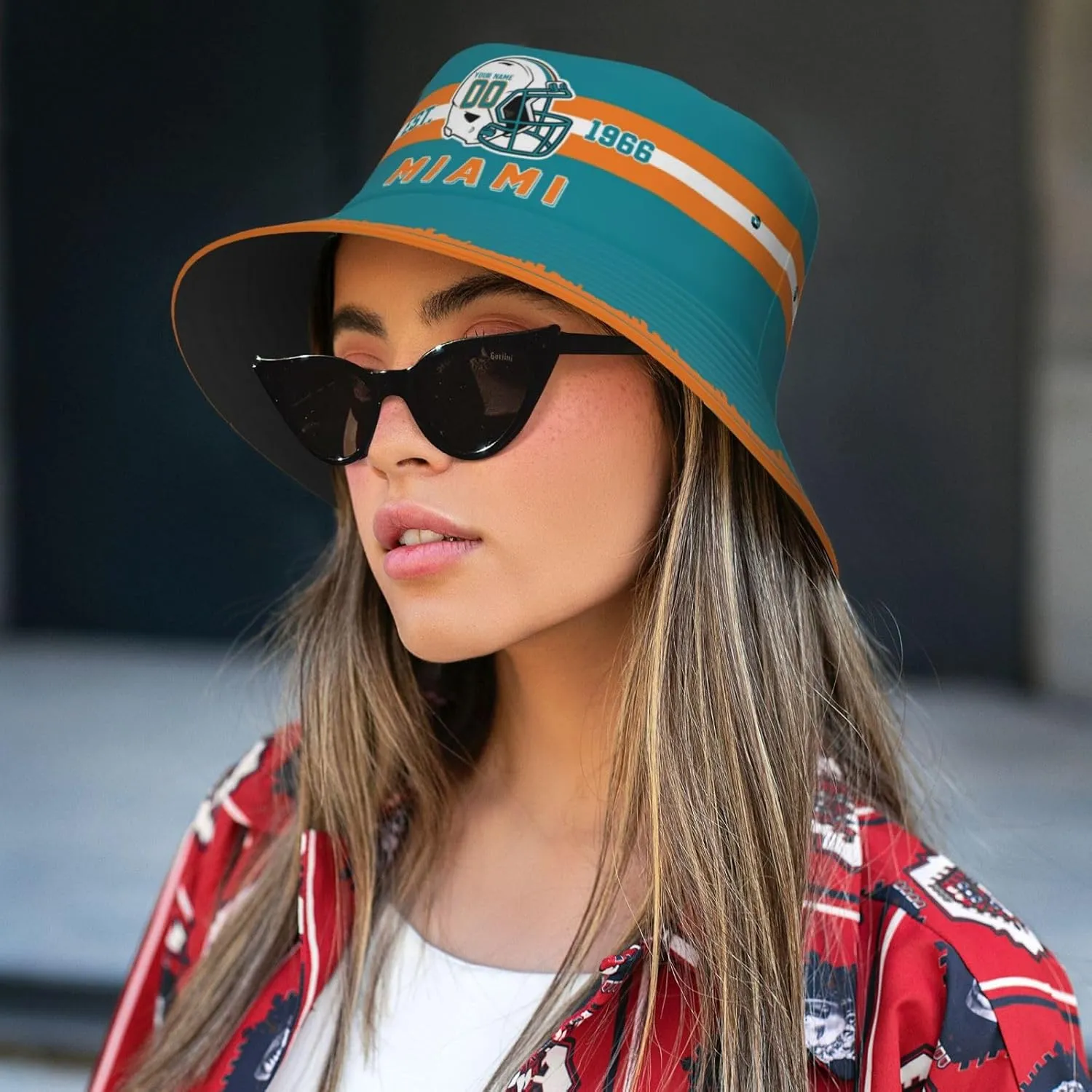 Custom Bucket Hat,Football Bucket Hat,Personalized Custom Fishing Hats,Sun Hat,Fisherman Hat,Beach Caps Gifts for Men Women