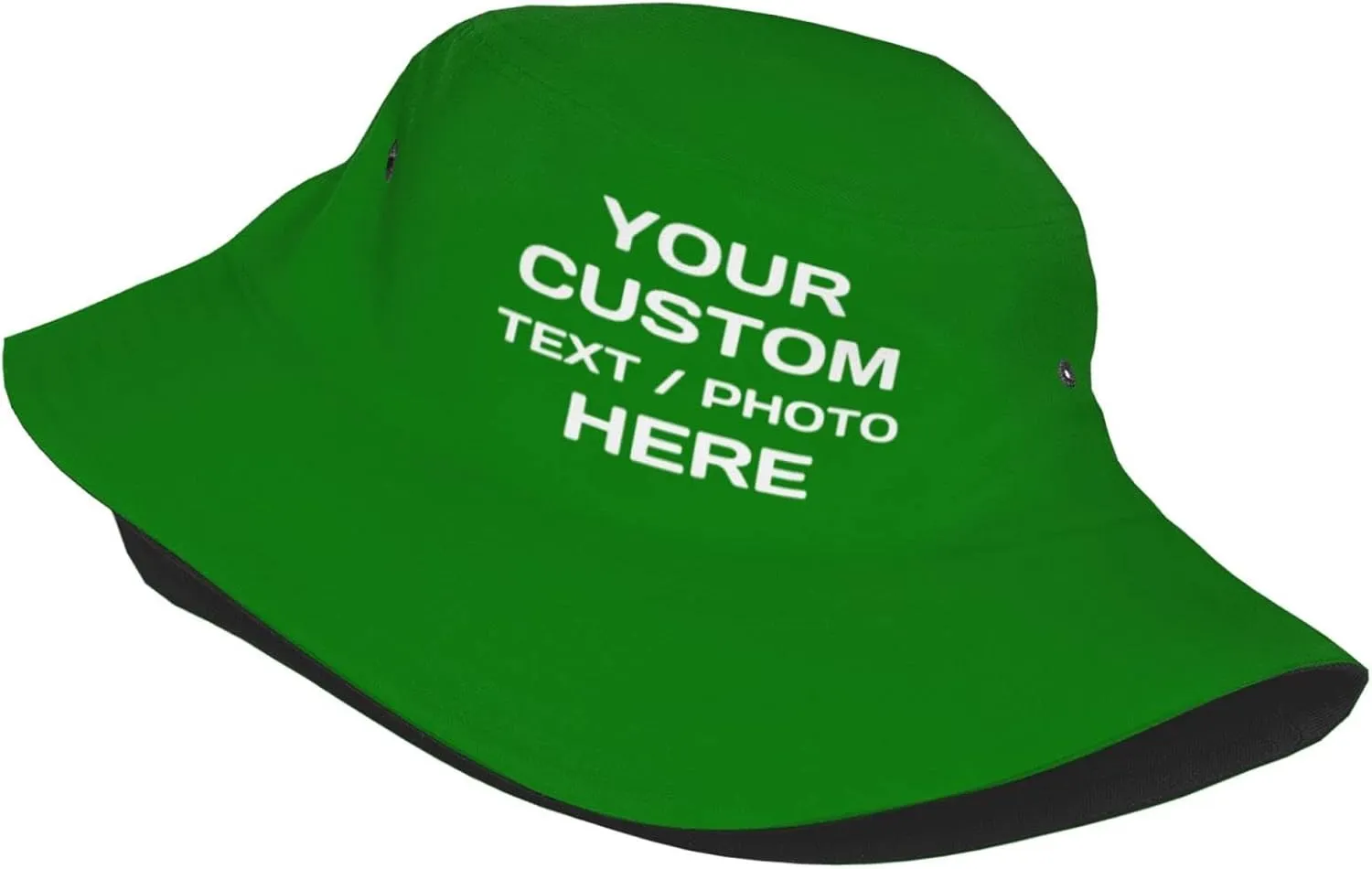 Custom Bucket Hats for Women Men Personalized Sun Hat Fisherman Cap for Summer Travel Beach Design with Text Photo Logo
