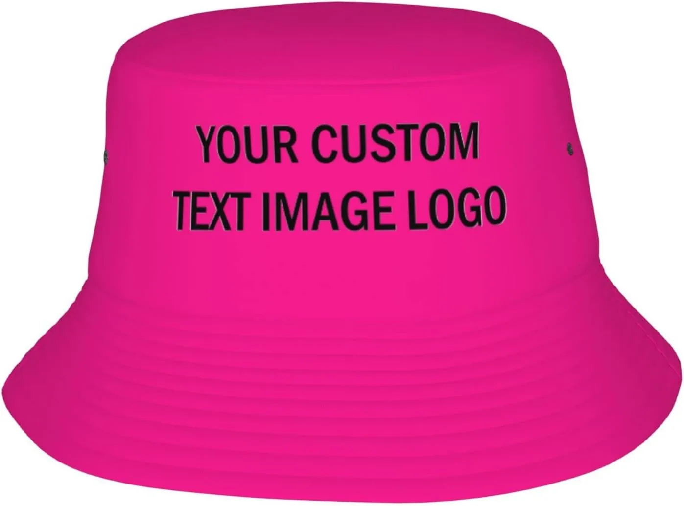 Custom Bucket Hats, Personalized Bucket Hat, Custom Summer Hats for Men Women, Reversible Beach Sun Cap Customized Hat