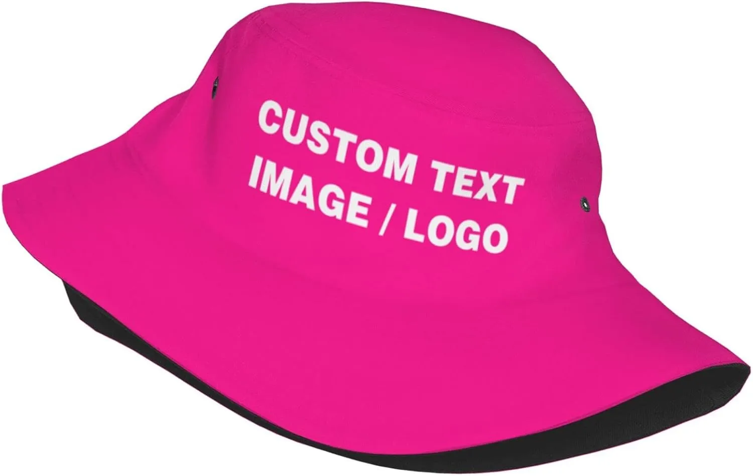 Custom Bucket Hats, Personalized Bucket Hat, Summer Hat, Custom Hat for Men Women Beach Sun Cap Customized with Text Photo