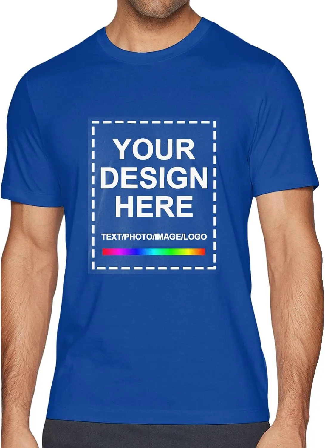 Custom T Shirts for MenCustom T Shirts Design Your OwnPersonalized T Shirts Customized Tee Gifts Add Photo Logo Text