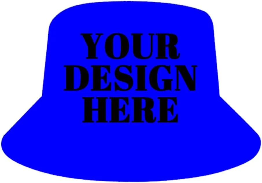 Customized Fisherman Hat Personalized Men's and Women's Fisherman Hat Add Text Photos Beach Outdoor Travel 40Colors