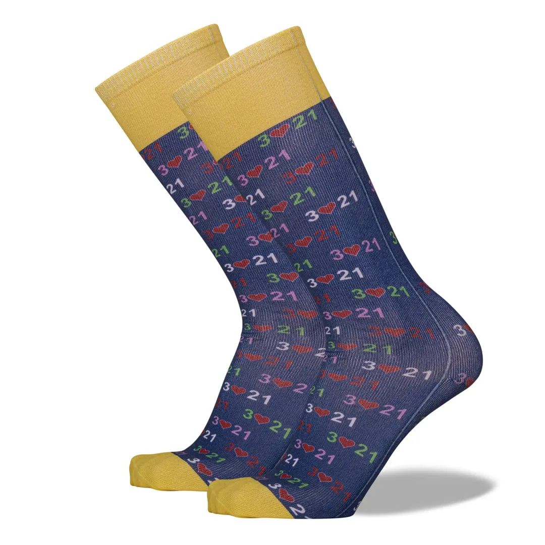 Down Syndrome Awareness Socks Unisex Knee High Sock