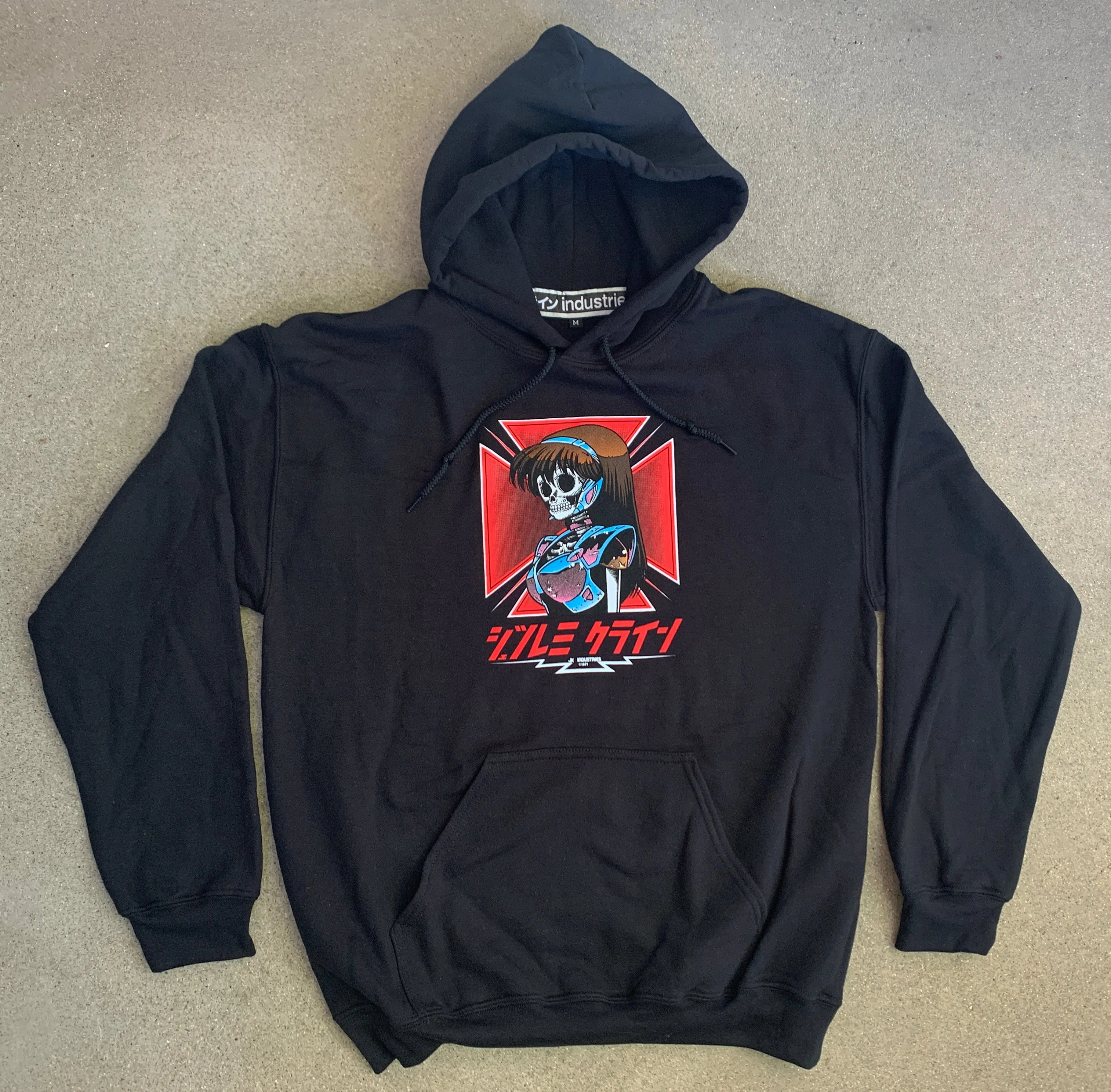 dream hawk hooded sweatshirt - BLACK