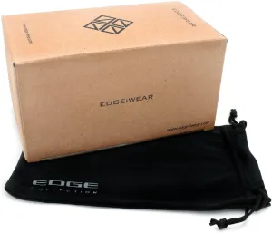 Edge I-Wear Luxury Fashion Sunglasses w/Super Dark Lens For Men & Women