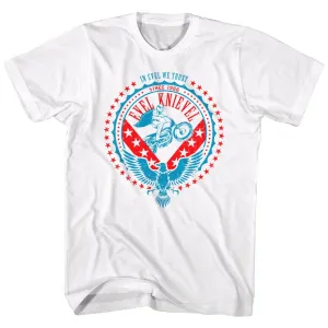 Evel Knievel Round & Round Men's T-Shirt