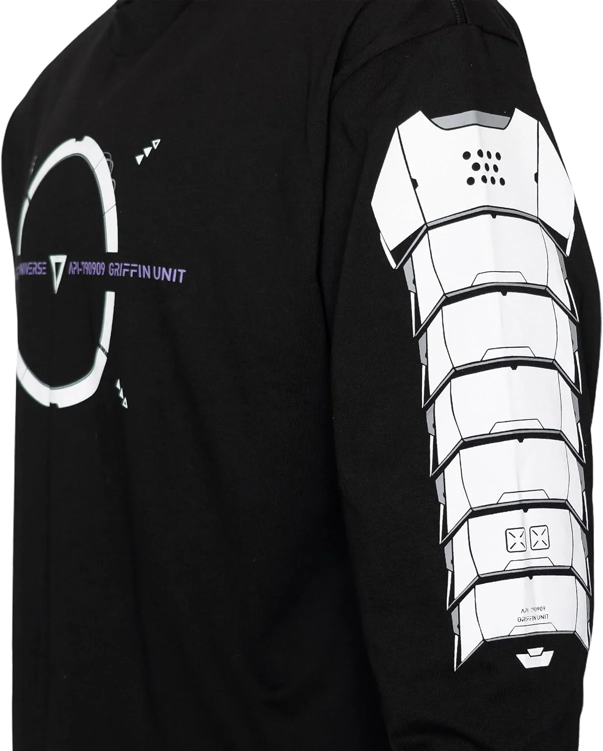 Fabric of the Universe Techwear Graphic Fashion Streetwear Long Sleeve T-Shirt