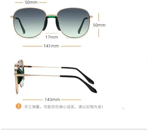 Fashion Sunglasses Luxury Sun Glasses Men Women Vintage Metal Frame Glasses Outdoors Shades Eyeglasses UV400