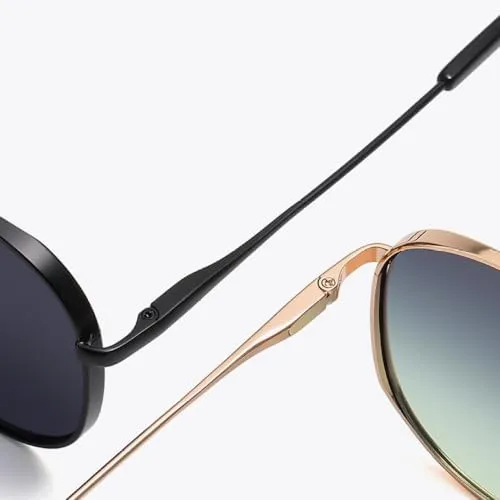Fashion Sunglasses Luxury Sun Glasses Men Women Vintage Metal Frame Glasses Outdoors Shades Eyeglasses UV400