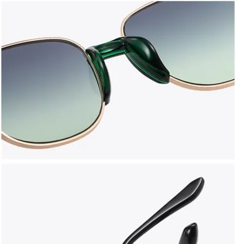 Fashion Sunglasses Luxury Sun Glasses Men Women Vintage Metal Frame Glasses Outdoors Shades Eyeglasses UV400
