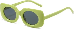 Fashion Sunglasses Women and Men Vintage Trendy Small Frame Eyeglasses Summer Traveling Shades Uv400