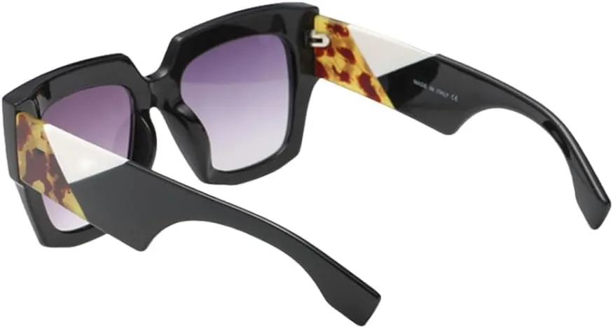 Fashion Sunglasses Women Vintage Big Frame Sun Glasses Female Retro Shades Ladies Eyeglasses UV400