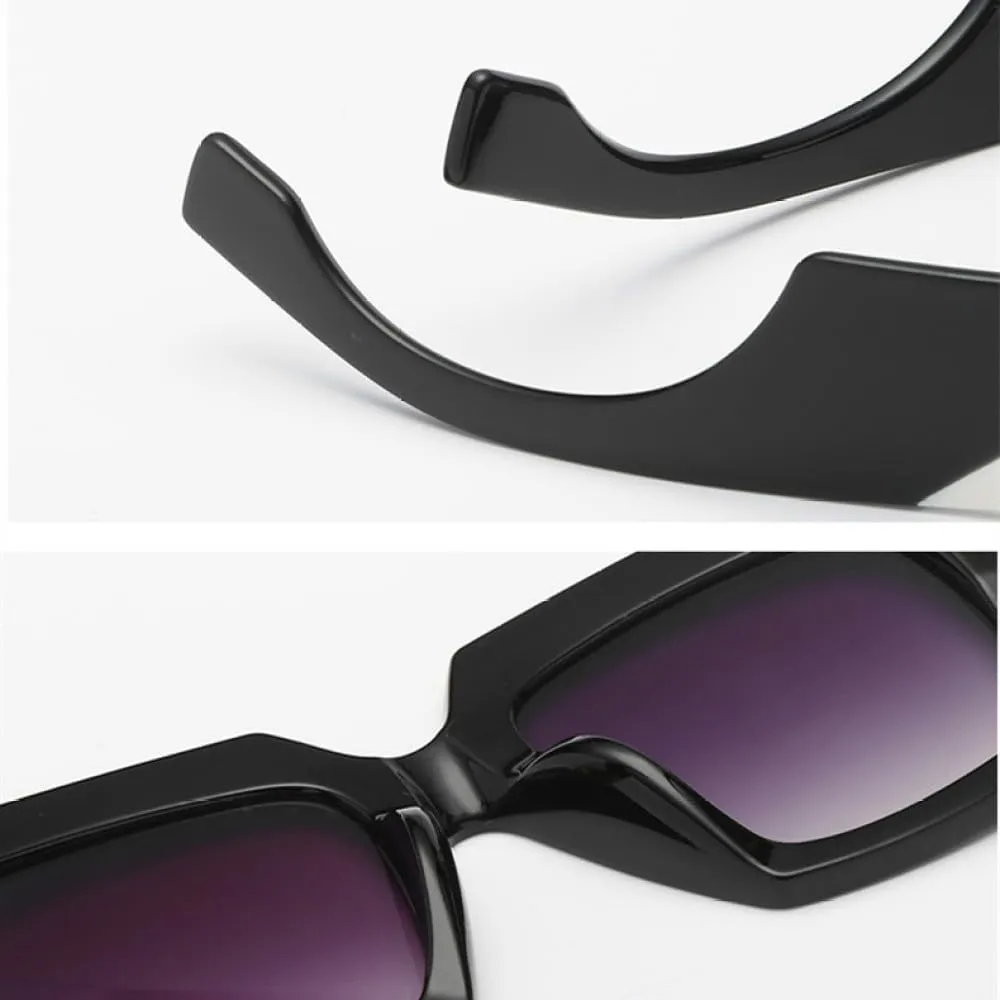 Fashion Sunglasses Women Vintage Big Frame Sun Glasses Female Retro Shades Ladies Eyeglasses UV400
