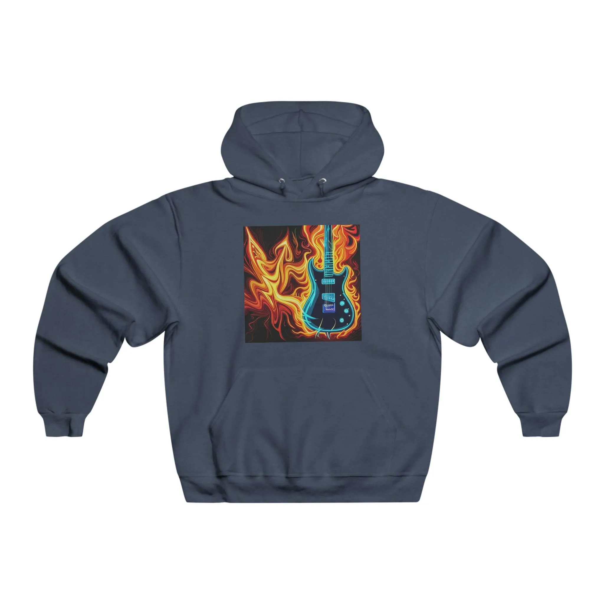 Flaming Axe Men's NUBLEND® Hooded Sweatshirt