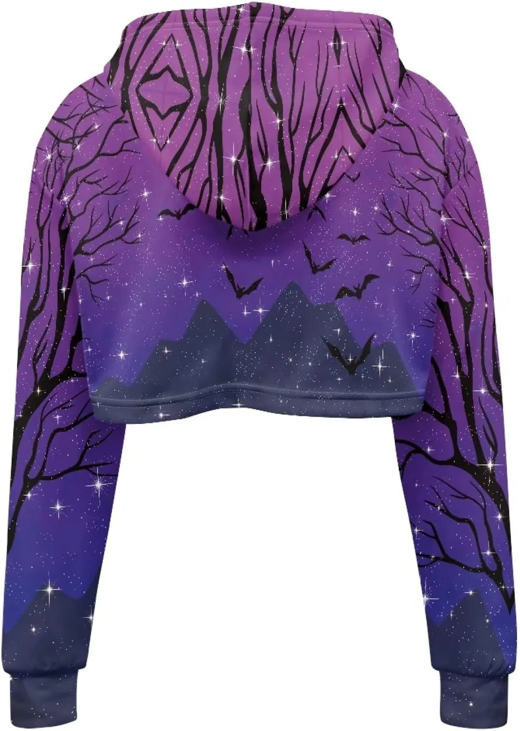Flashideas Women's Cropped Hoodies Oversized Crop Tops for Women Polyester Fibre