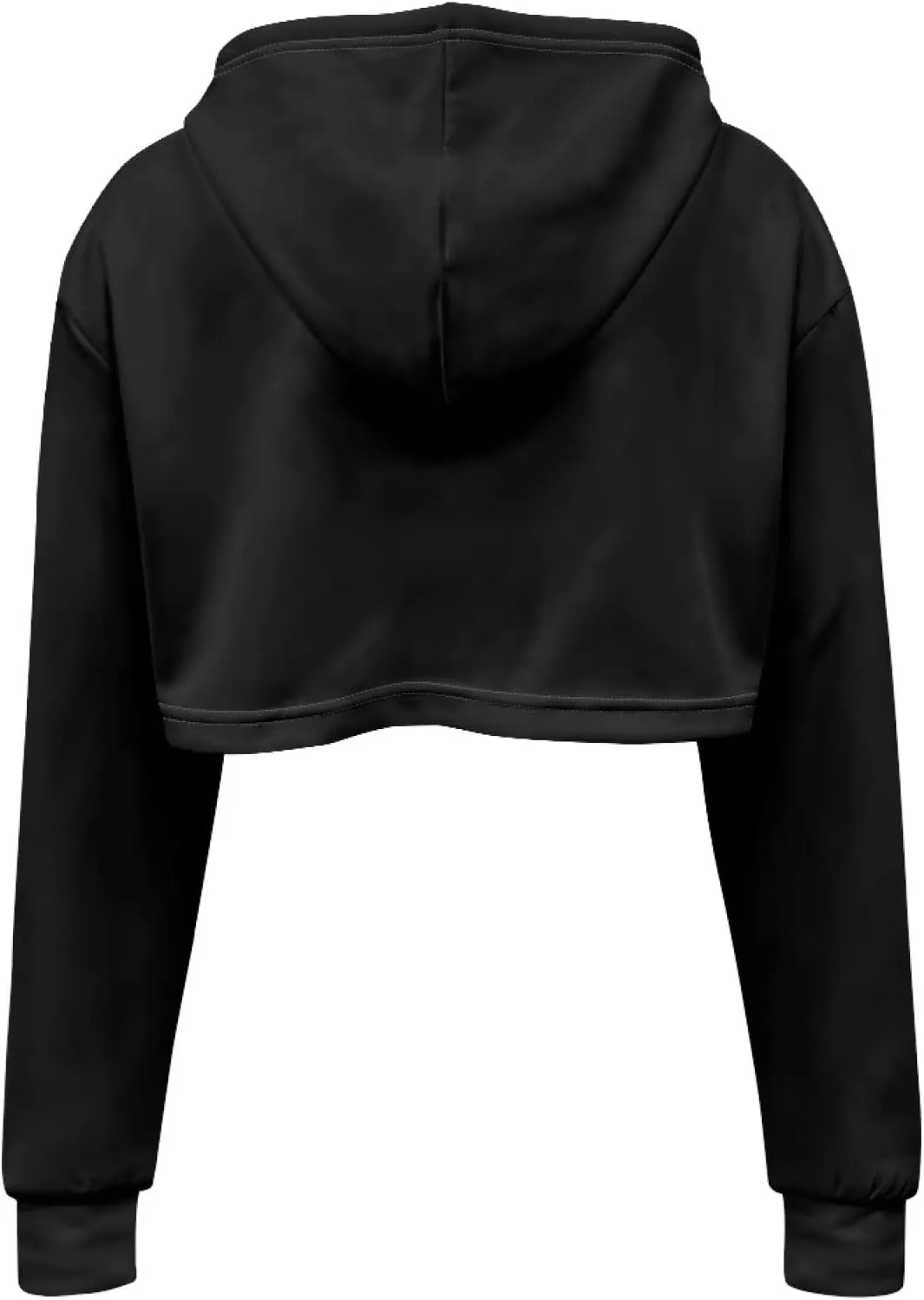 Flashideas Women's Cropped Hoodies Oversized Crop Tops for Women Polyester Fibre