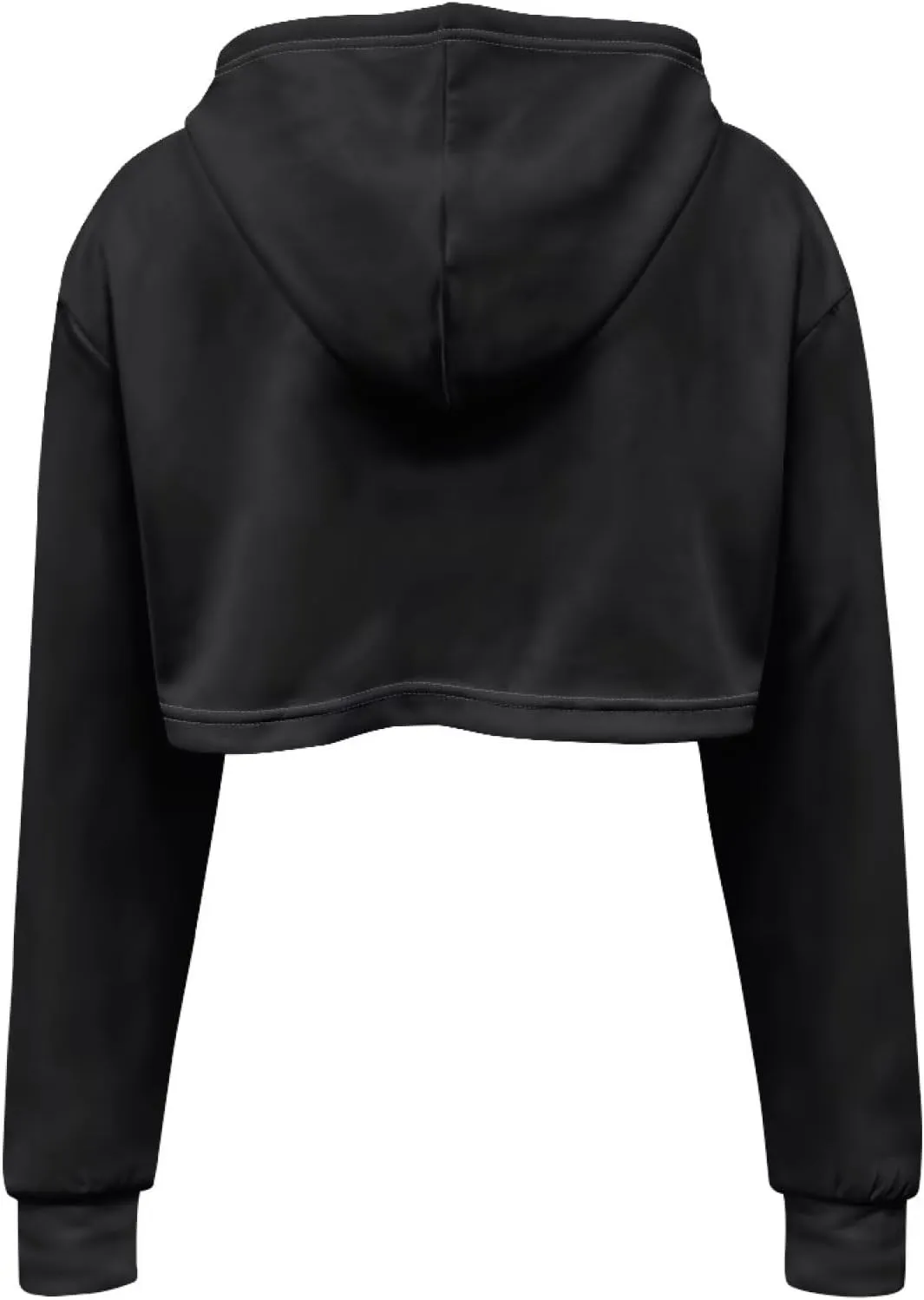 Flashideas Women's Cropped Hoodies Oversized Crop Tops for Women Polyester Fibre