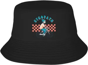 Funny Skeleton Staying Alive Sunflower Bucket Hats Fashion Sun Cap Packable Fisherman Hat for Women and Men