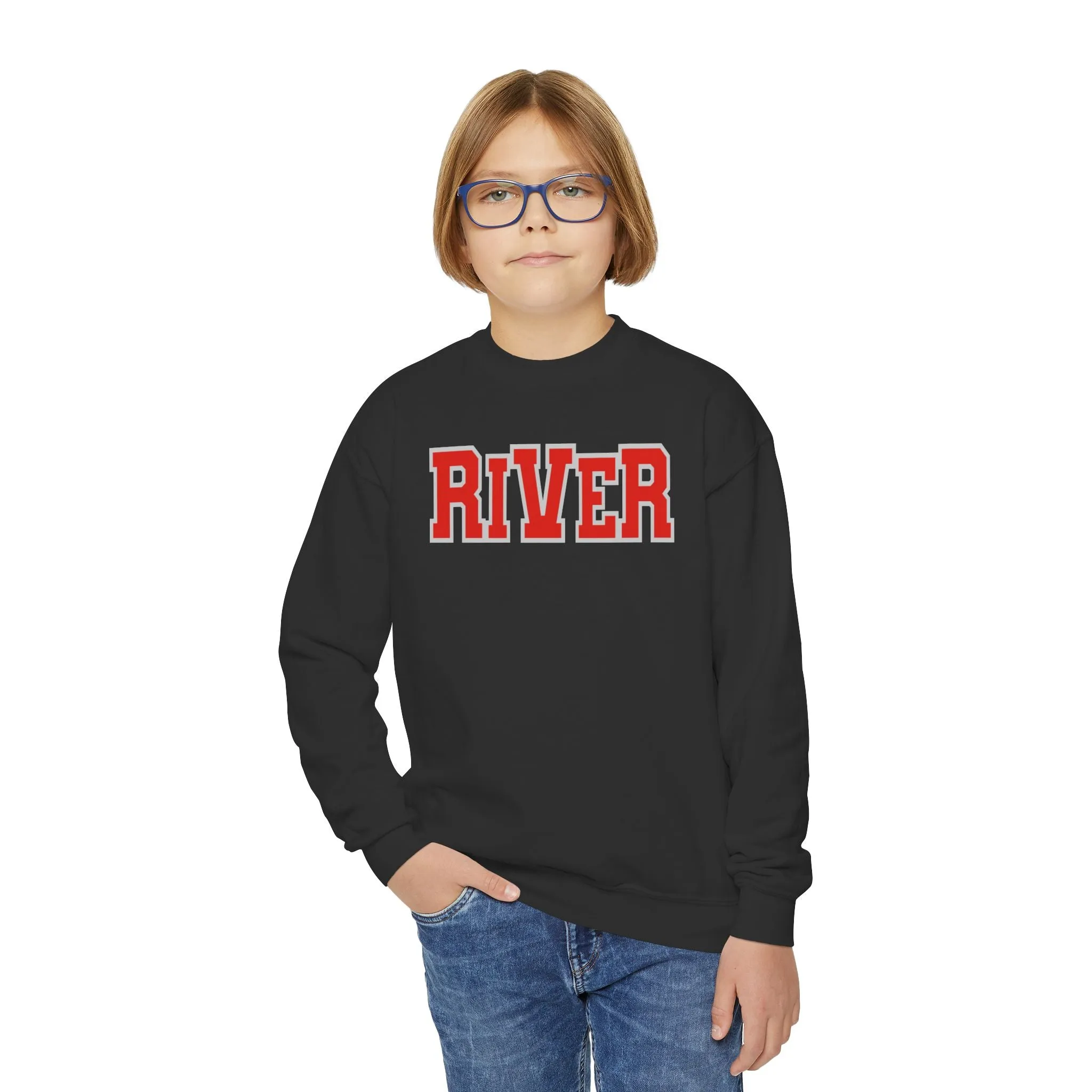 Gildan Youth Crewneck Sweatshirt - River
