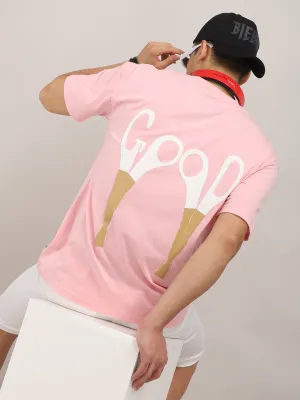 Good Oversized Pink T-Shirt