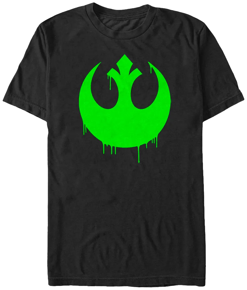 Graffiti Rebel Alliance Logo Star Wars T-Shirt