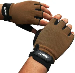 Half Finger Gloves Thermal Winter Gloves Warm Knitted Half Finger Gloves Mittens for Men Typing Driving Working Warming Gloves (Army Green, One Size)