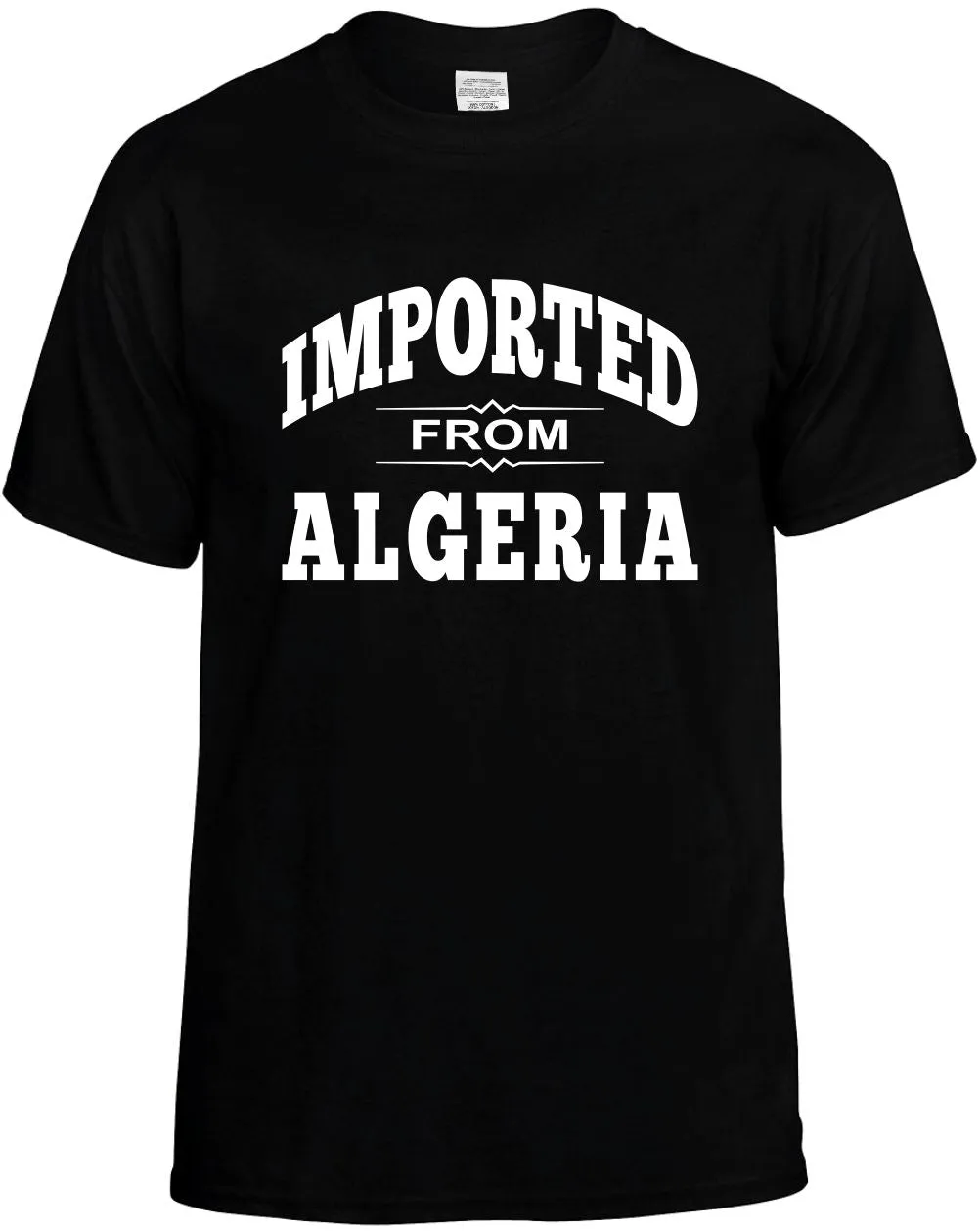 Imported from Algeria Unisex T-Shirt Novelty Graphic Tee Shirt