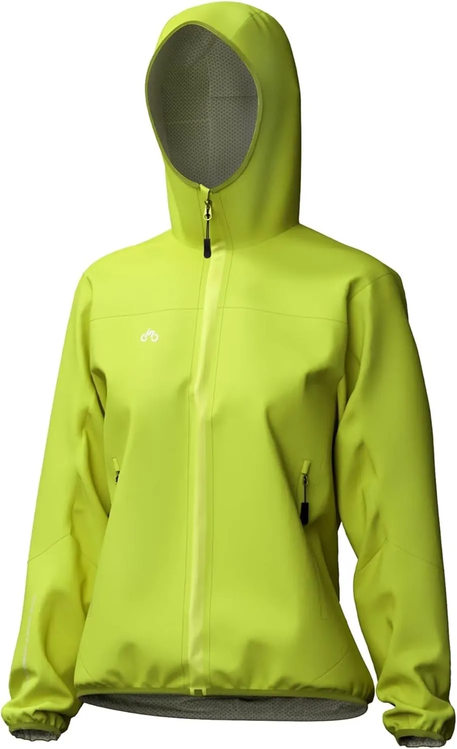 INBIKE Women's Cycling Rain Jackets Waterproof Windbreaker for Running Golf Hiking Camping Hooded Packable Coat