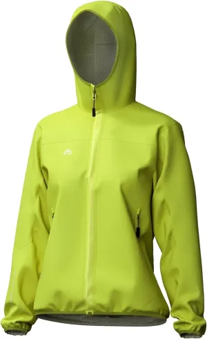 INBIKE Women's Cycling Rain Jackets Waterproof Windbreaker for Running Golf Hiking Camping Hooded Packable Coat