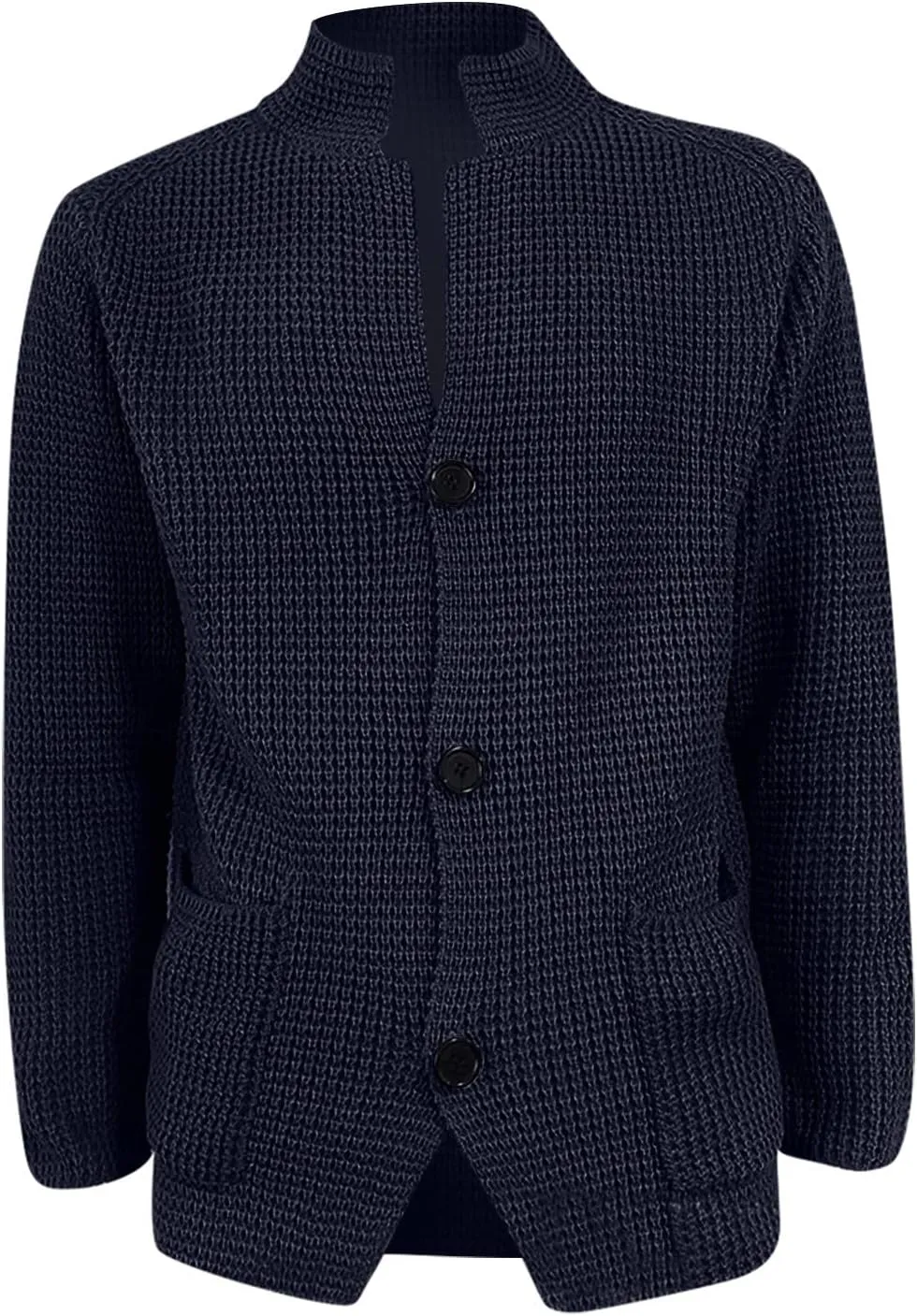 Jackets for Men Autumn and Winter Men's Fashion Cardigan Warm Lapel Hooded Jacket Sweaters Jackets