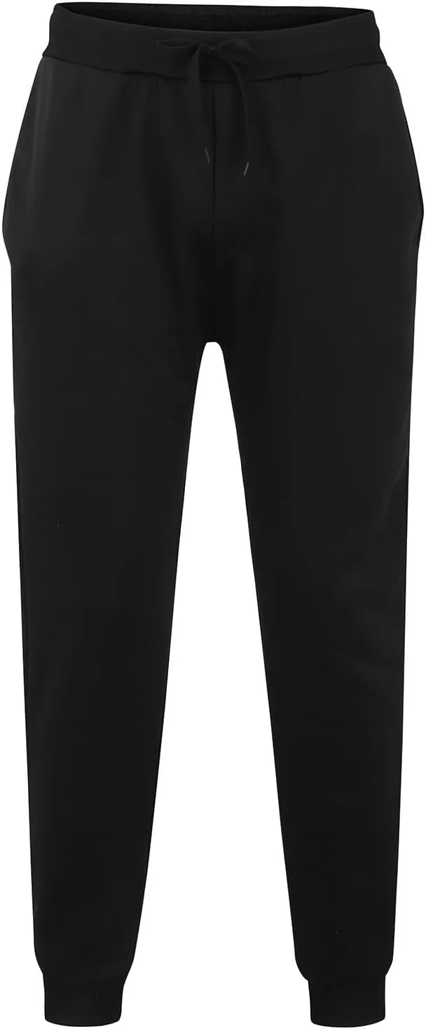 LCMTWX Black Cargo Pants Men Elastic Drawstring Cotton Pants Waist Waist Mid Casual Solid Men's Casual Black Sweatpants Men