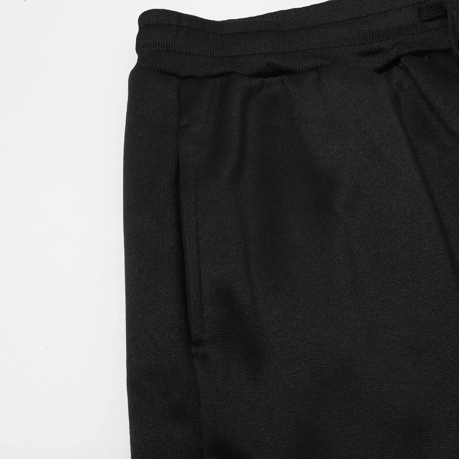 LCMTWX Black Cargo Pants Men Elastic Drawstring Cotton Pants Waist Waist Mid Casual Solid Men's Casual Black Sweatpants Men