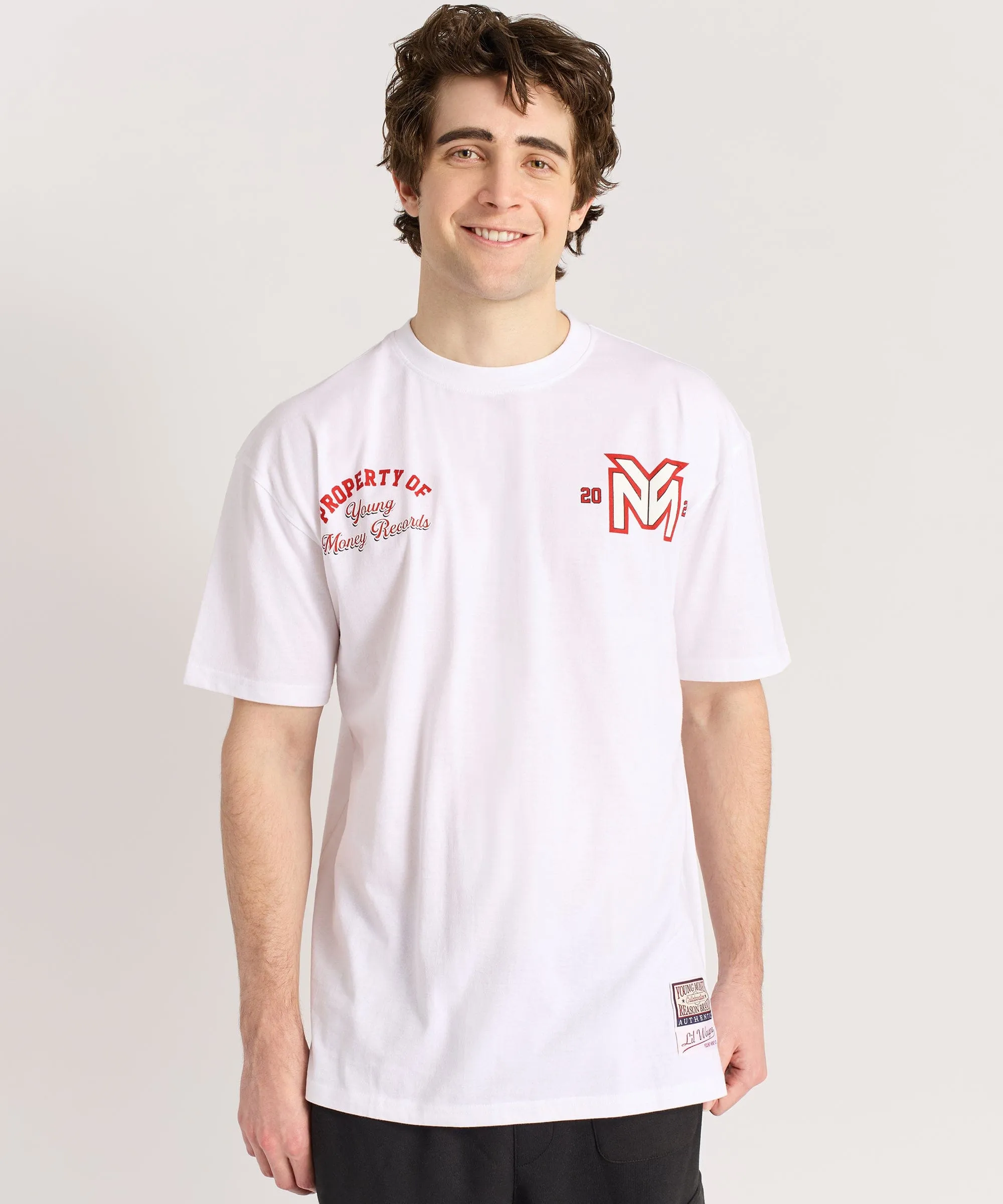 Lil Wayne Young Money Records Short Sleeve Tee - White